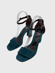 Santoni Rose Collection Sandale mit Absatz EU 37.5 Blau