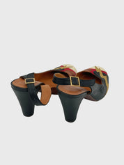 Chie Mihara Leder Slingback EU 39 Mehrfarbig