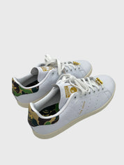 BAPE x adidas Stan Smith Low Top Sneaker EU 41.5 Weiß