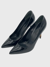 Gucci Kristen Bamboo Pump EU 38.5 Schwarz