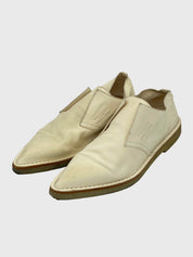 Jil Sander Pointed Toe Creepers Loafer EU 39 Weiß