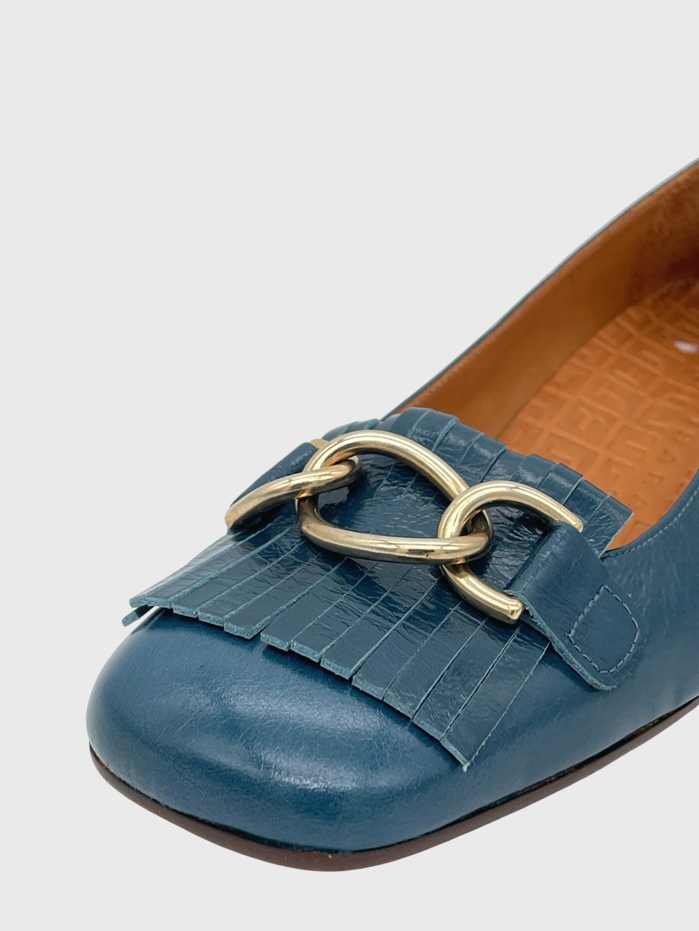 Chie Mihara Leather Pump EU 38 Blau - Image 6