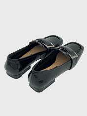 Sergio Rossi Lackleder Loafer EU 38.5 Schwarz