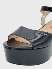 Prada Sport Sandale mit Absatz EU 37.5 Schwarz - Image 6