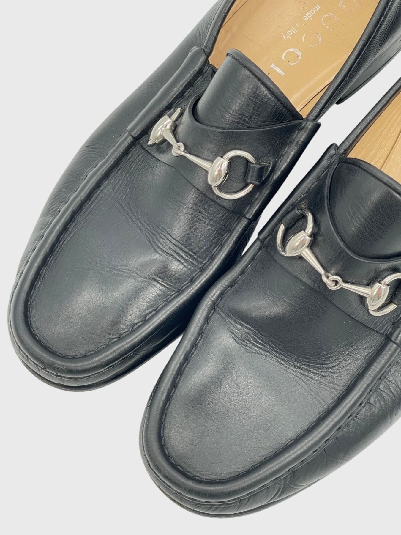 Gucci Horsebit Loafer EU 44 Schwarz - Image 6