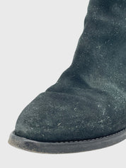 MoMa Suede Ankle Boot EU 38 Schwarz - Image 6