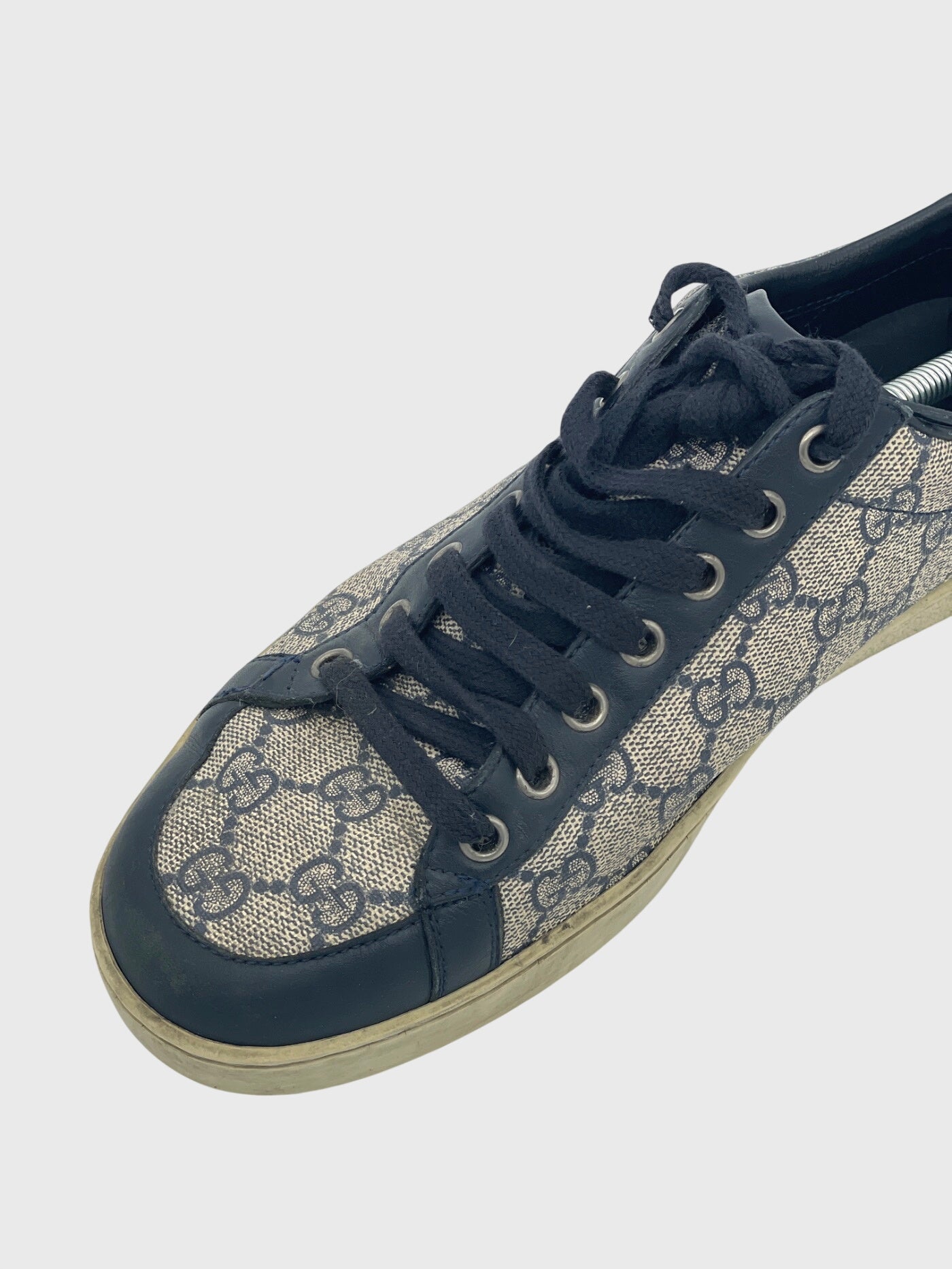 Gucci Ace Low Top Sneaker EU 40 Beige - Image 7