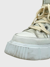 INUIKII Canvas Platform Sneaker EU 38 Weiß - Image 6