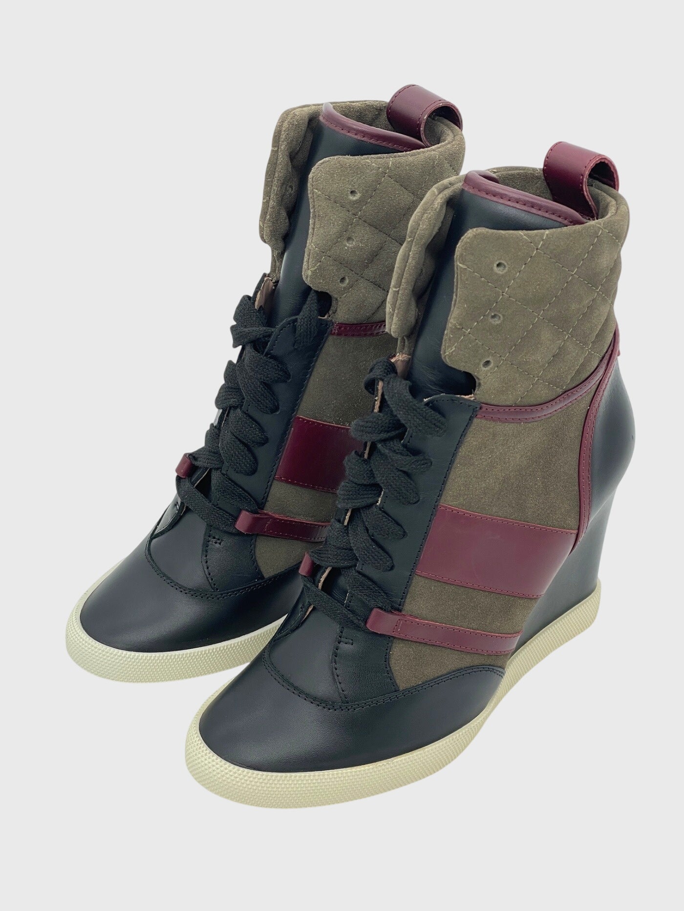Chloé Wedge Kasia Platform Sneaker EU 40 Mehrfarbig