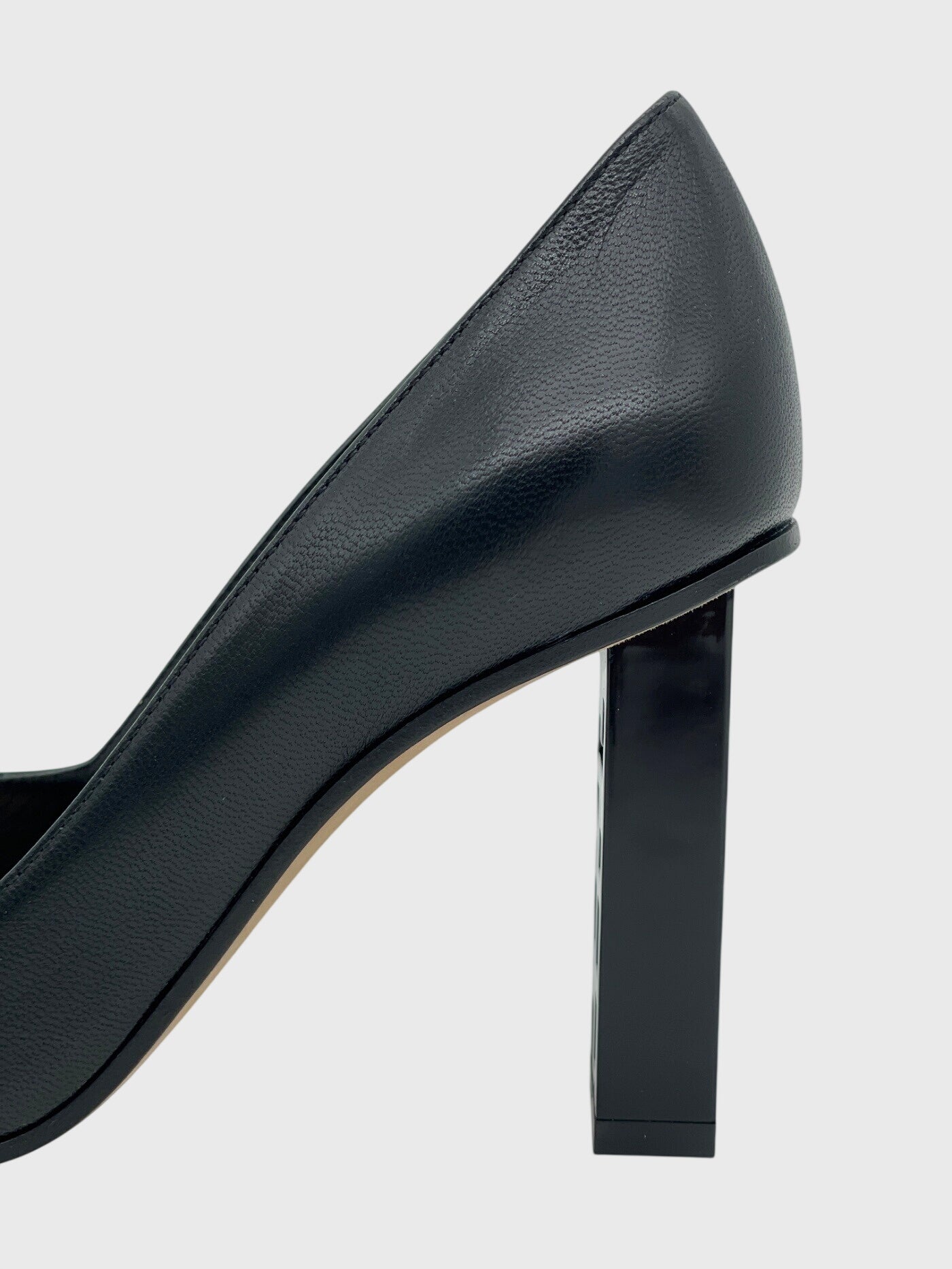 Sergio Rossi Leather Pump EU 35 Schwarz - Image 6