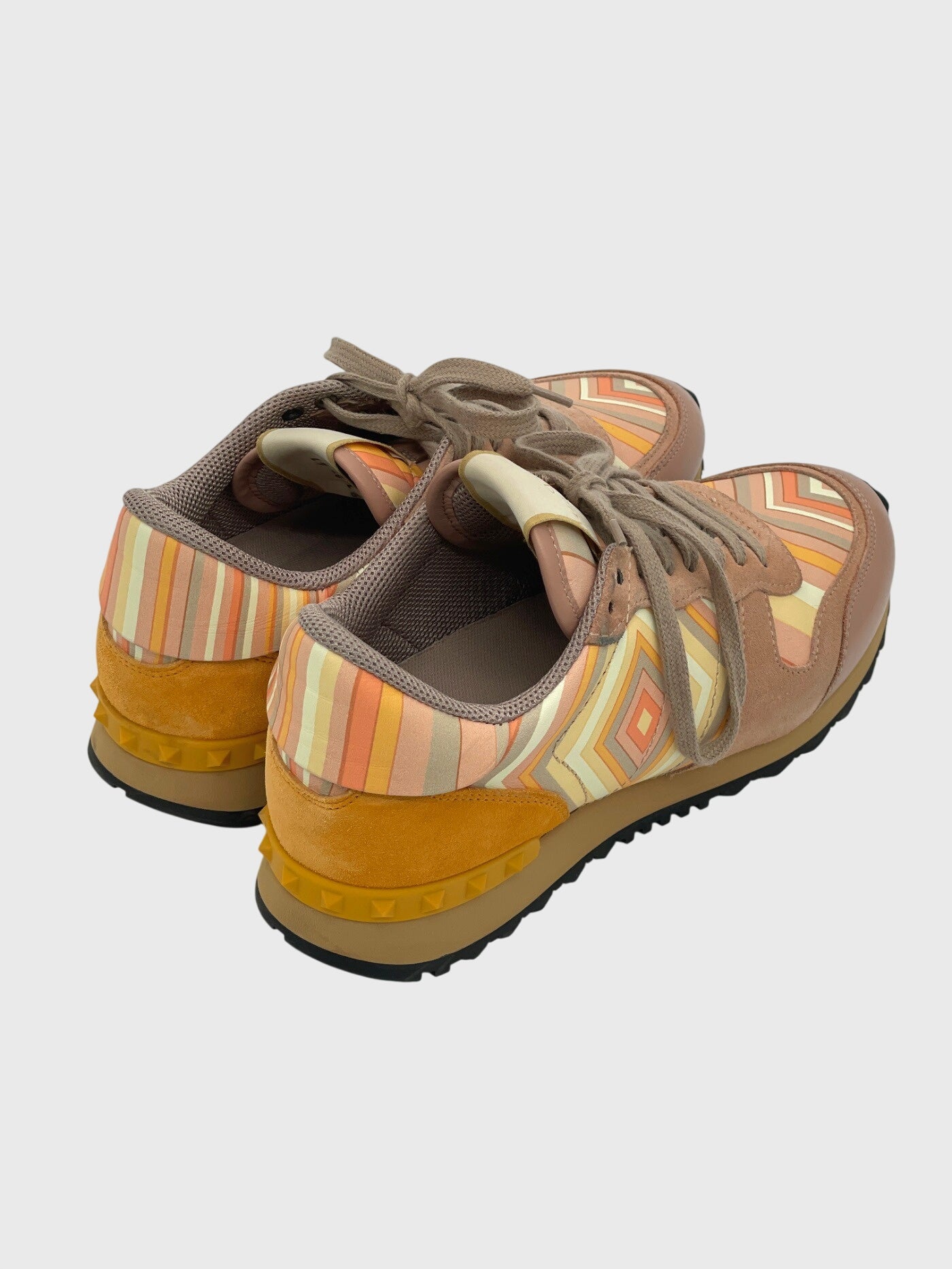 Valentino Rock Runner Native Couture Low Top Sneaker EU 41 Mehrfarbig