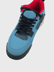 Air Jordan 4 Retro Travis Scott Cactus Jack High Top Sneaker EU 43 Blau - Image 6