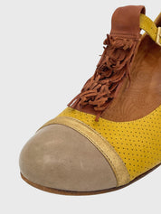 Chie Mihara Block Heel Pump EU 40.5 Gelb - Image 6