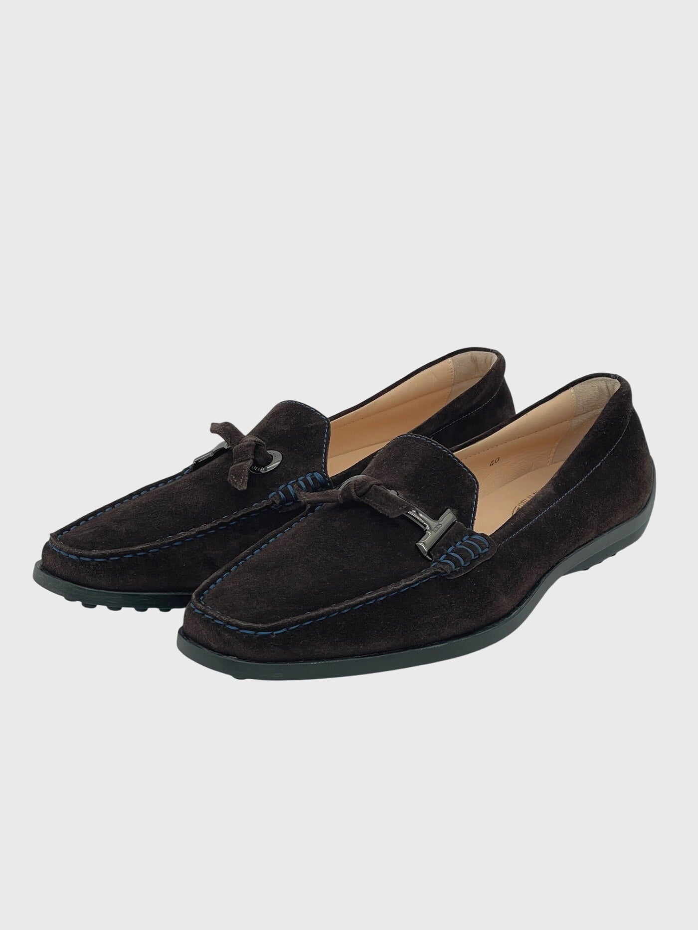 Tod's Double T Mokassin EU 40 Braun