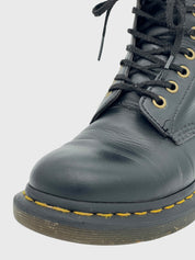 Dr. Martens 1460 Vegan Combat Stiefel EU 36 Schwarz - Image 6