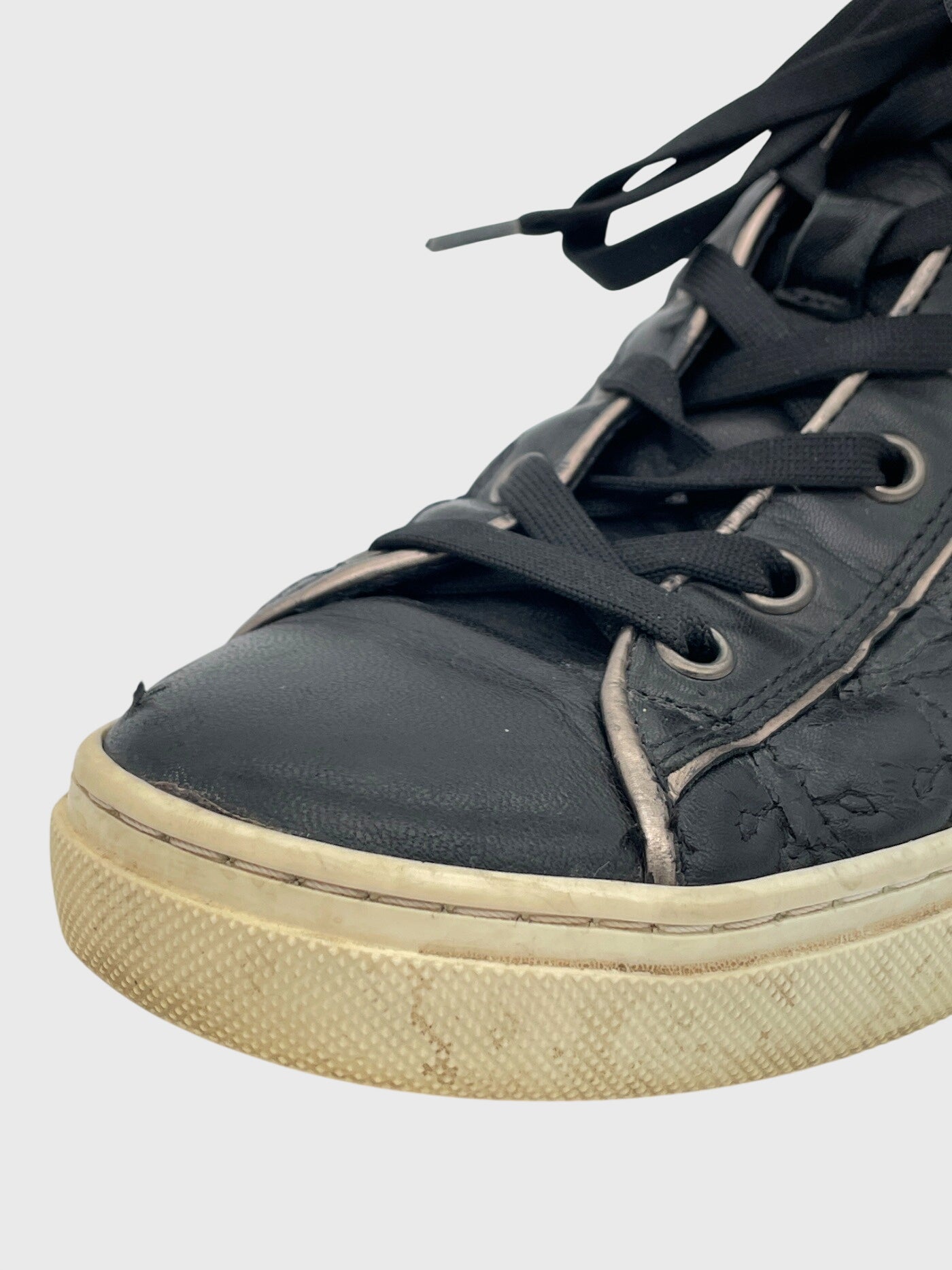 Marc Cain Stepp High Top Sneaker EU 38 Schwarz - Image 6