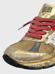 Golden Goose Dad-Star Low Top Sneaker EU 39 Metallic - Image 6