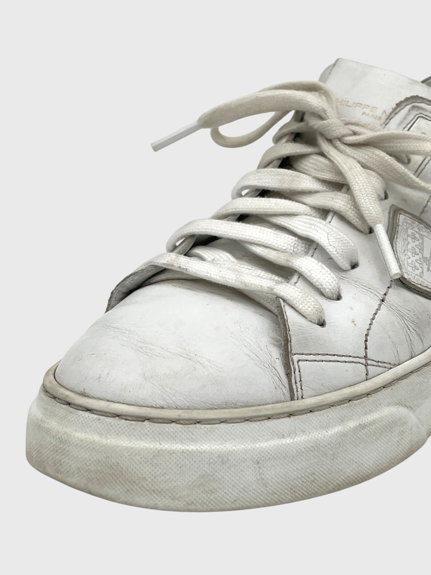 Philippe Model Temple Low Top Sneaker EU 40 Weiß - Image 6