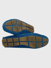 Prada Driving Mokassin EU 39.5 Blau - Image 6