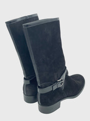 Tod's Gommini Buckle Stiefel EU 38.5 Schwarz
