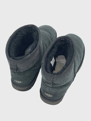 UGG Classic Mini Sparkle Ankle Boot EU 42 Schwarz