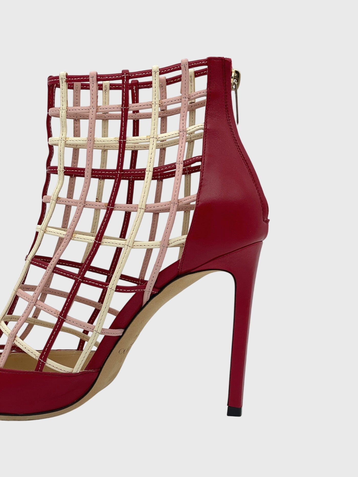 Jimmy Choo Sheldon 100 Caged Ankle Boot EU 39 Mehrfarbig - Image 6
