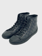 Louis Vuitton Damier Graphite High Top Sneaker EU 43.5 Schwarz