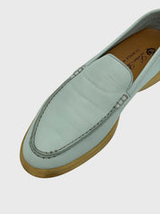 Loro Piana Summer Walk Mokassin EU 36 Blau - Image 6