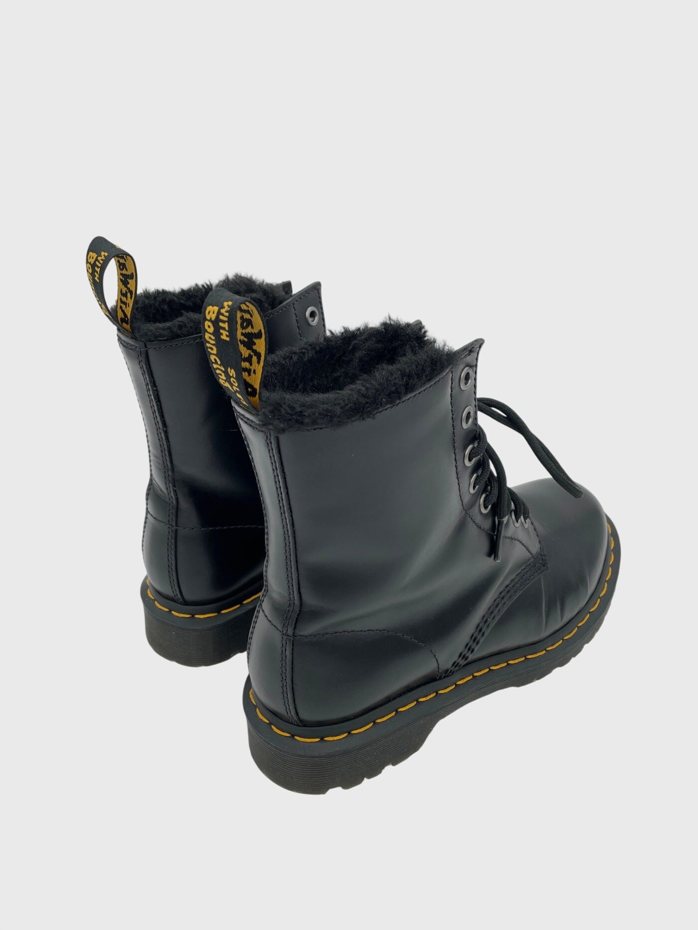 Dr. Martens 1460 Serena Combat Stiefel EU 38 Schwarz