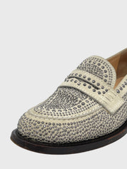 Valentino Garavani Stud Loafer EU 37.5 Metallic - Image 6