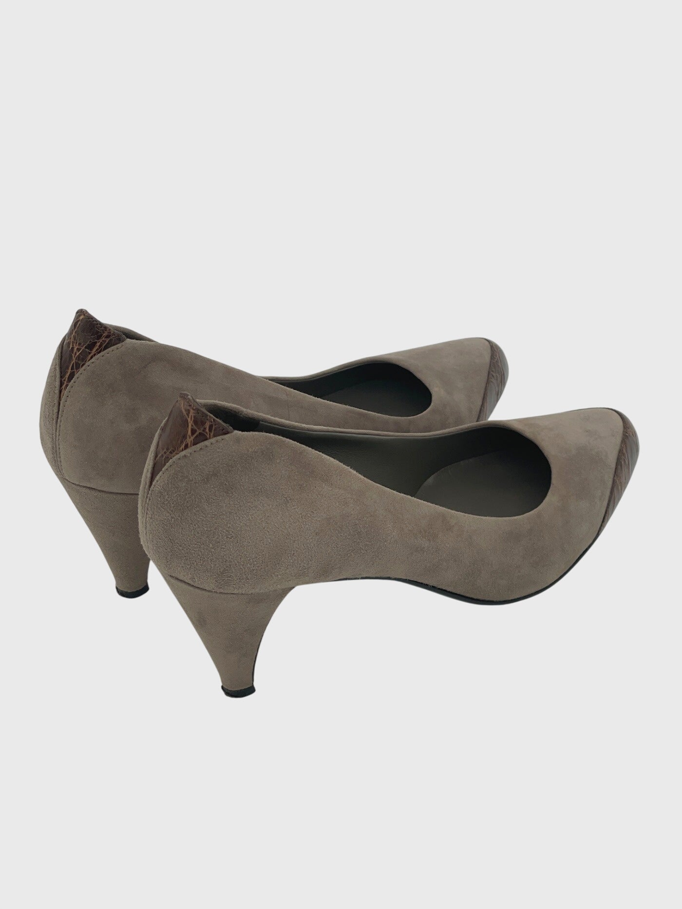 Jil Sander Suede Pump EU 39 Braun