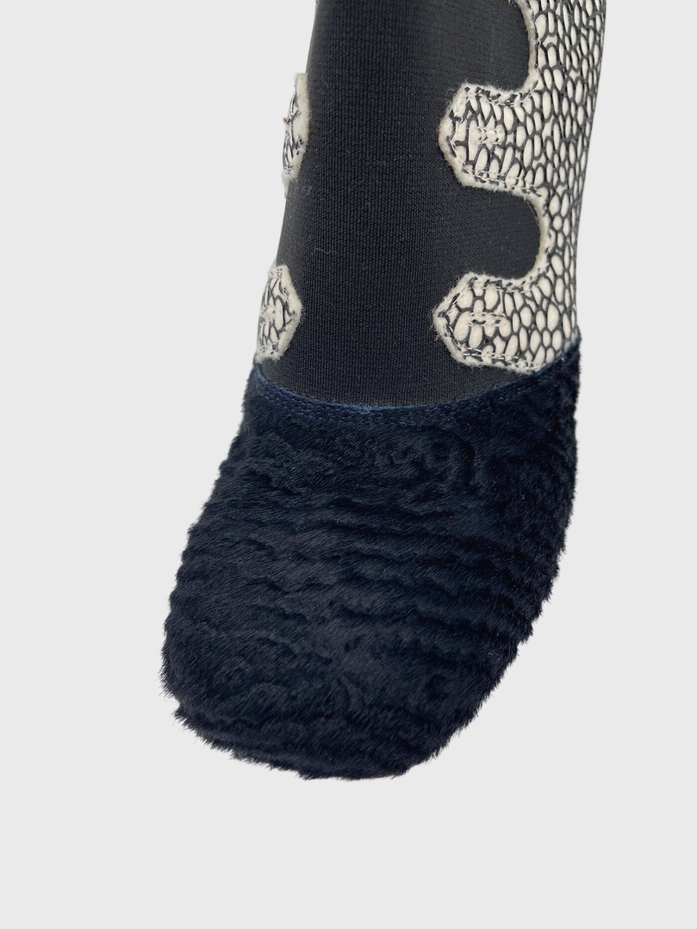 Fendi Polka Dot Fur Trim Pump EU 38.5 Mehrfarbig - Image 6