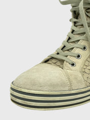Hogan Rebel High Top Sneaker EU 39.5 Beige - Image 6