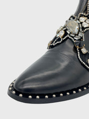 GEDEBE Crystal Embellished Chelsea EU 38 Schwarz - Image 6