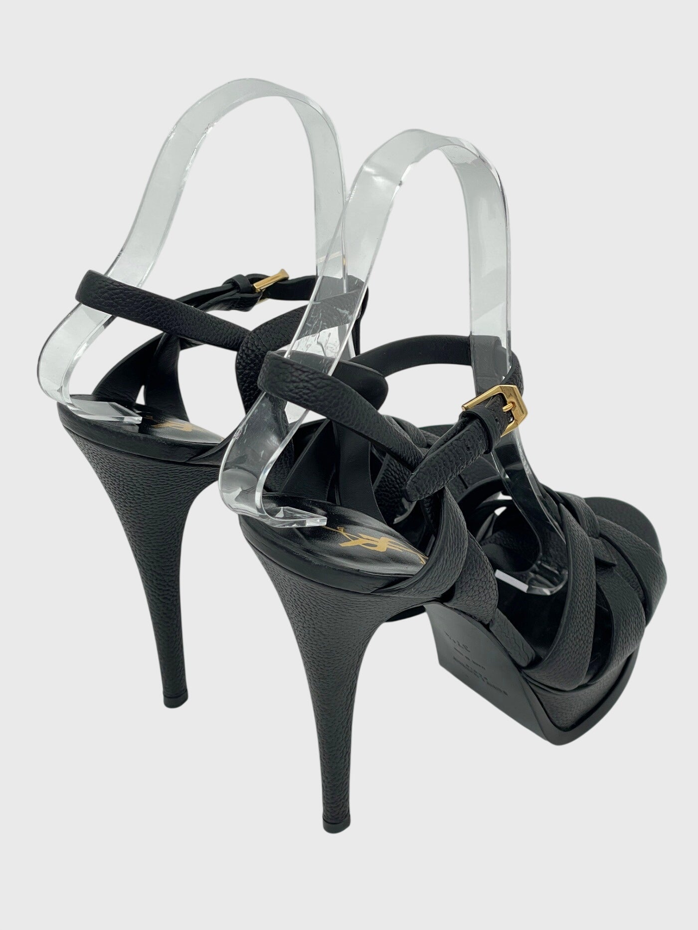 Saint Laurent / YSL Tribute Sandale mit Absatz EU 37.5 Schwarz