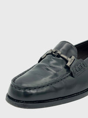 Tod's Leather Hardwear Loafer EU 37 Schwarz - Image 6