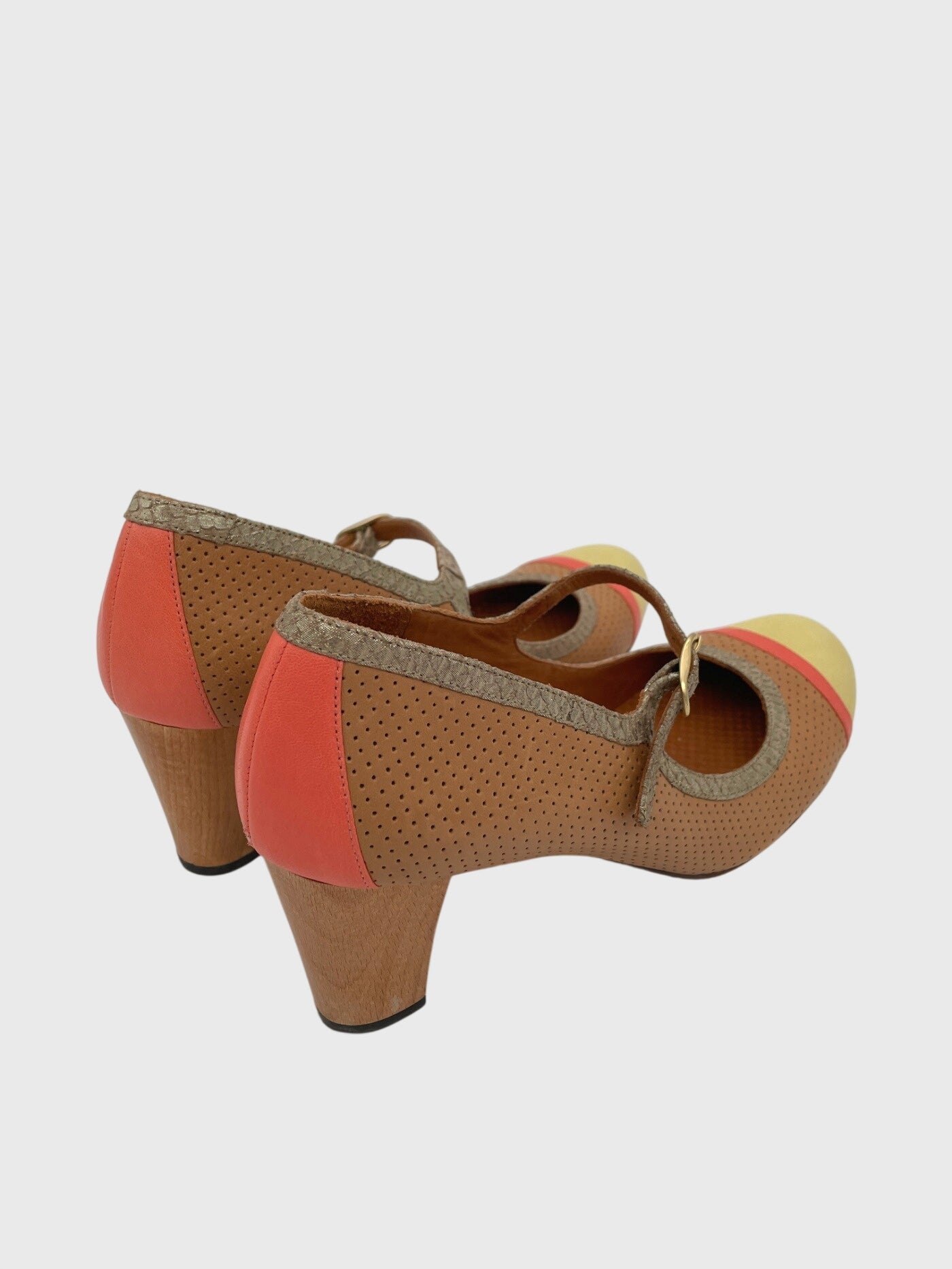 Chie Mihara Mary Jane Klassischer Pump EU 41 Braun
