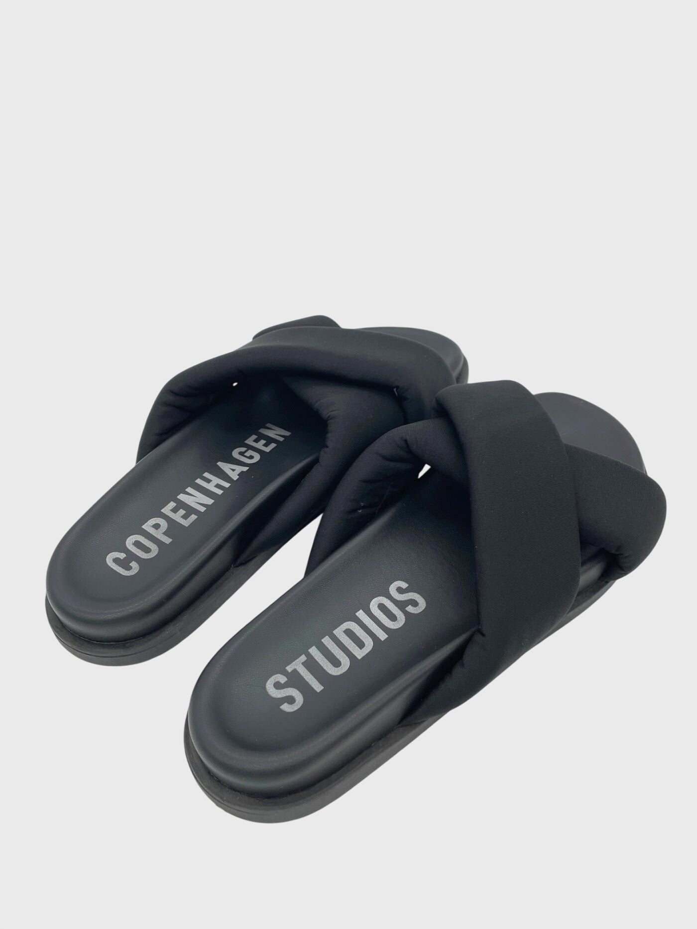 Copenhagen Studios CPH811 Neopren Flache Sandale EU 41 Schwarz