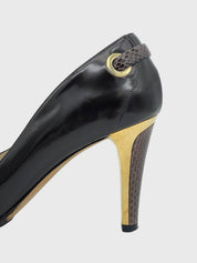 Jimmy Choo Pointed-Toe Pump EU 39.5 Braun - Image 6