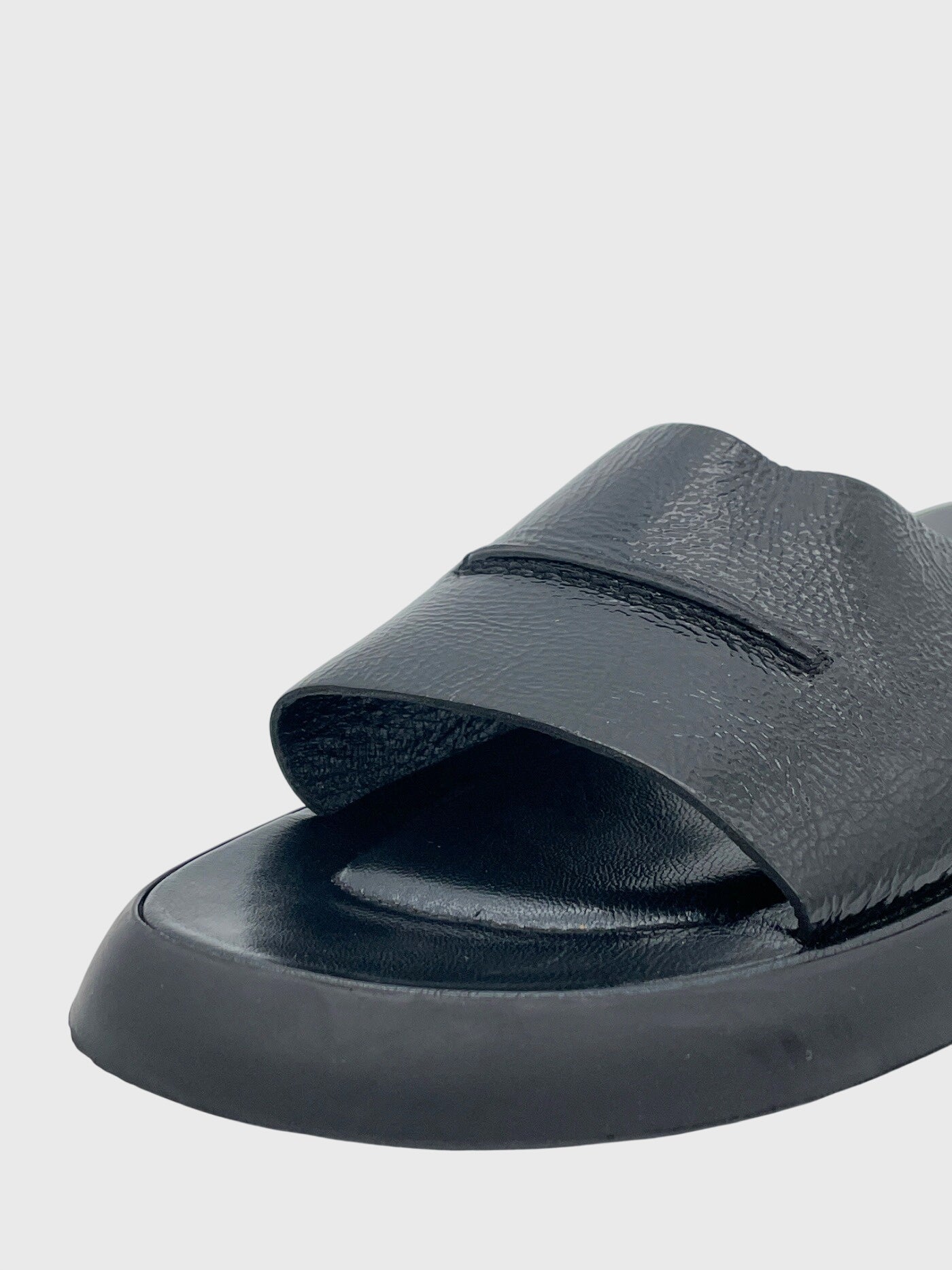 Hogan Leather Mule EU 37.5 Schwarz - Image 6