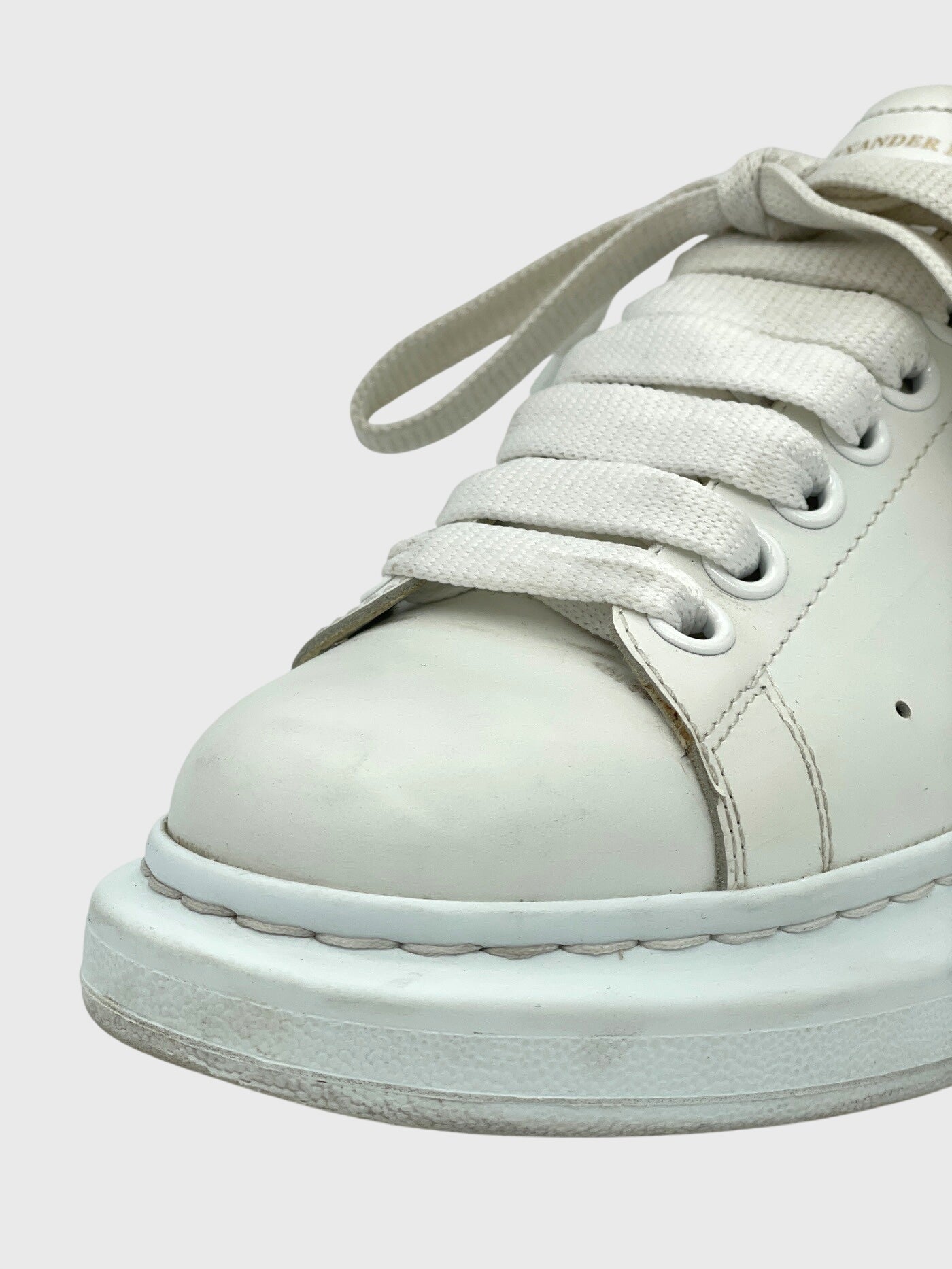 Alexander McQueen Oversized Platform Sneaker EU 36 Weiß - Image 6