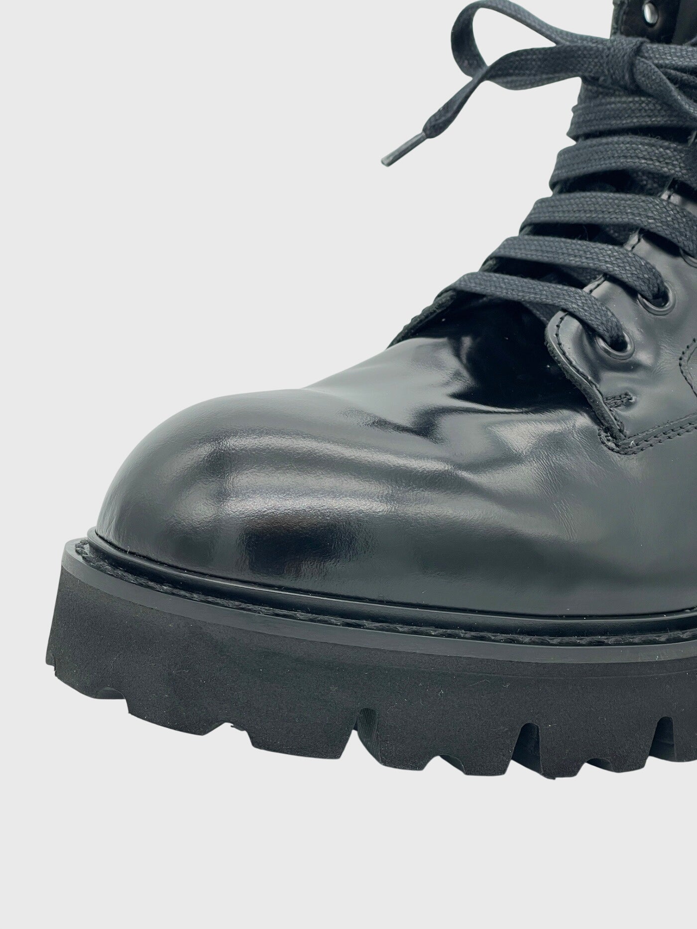 Paul Smith Shoes "Dizzie" Lace-Up Combat Stiefel EU 44 Schwarz - Image 6