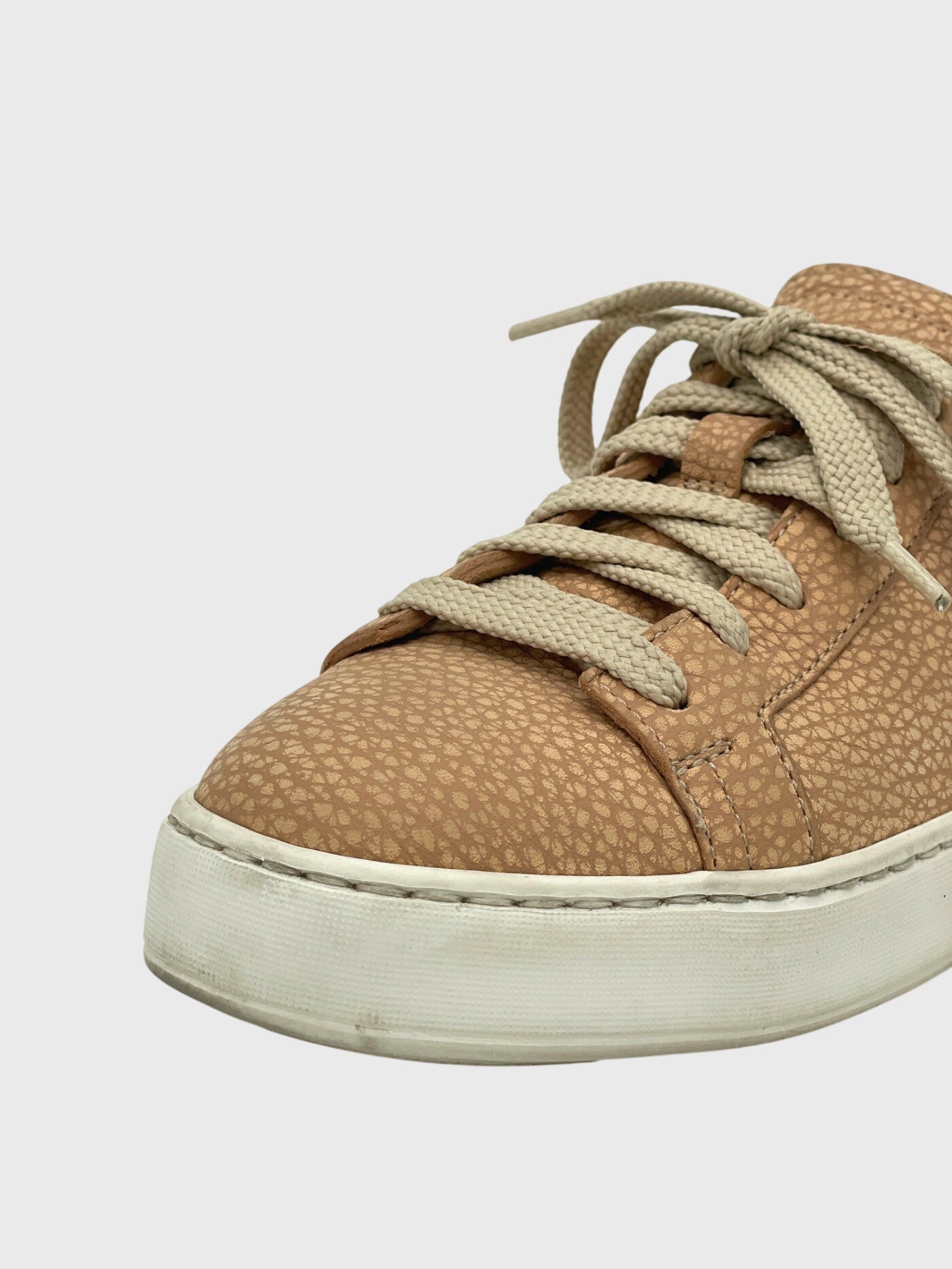 Santoni Sneaker Gloria Low Top Sneaker EU 37.5 Beige - Image 6