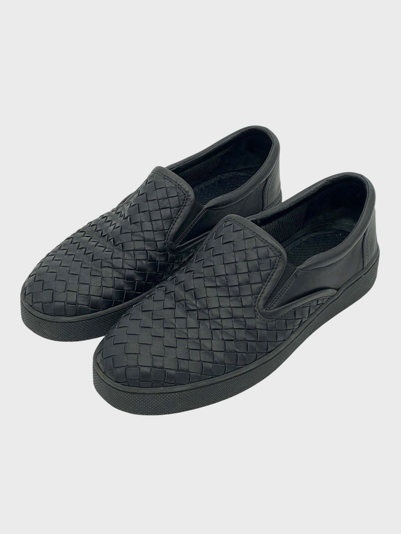 Bottega Veneta Intrecciato Slip-On Sneaker EU 41 Schwarz