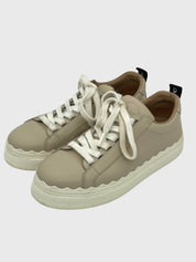 Chloé Lauren Low Top Sneaker EU 37 Beige