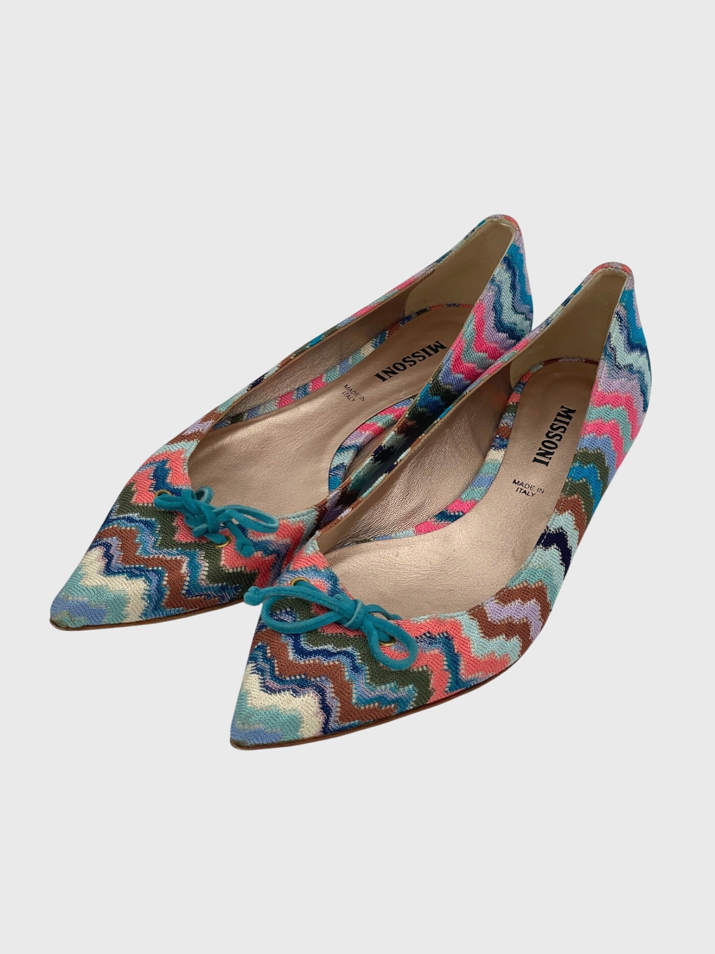 Missoni Chevron Ballerina EU 39 Mehrfarbig