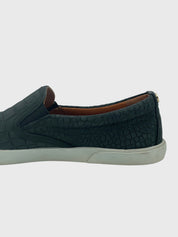 Jimmy Choo Crocodile-Leather Slip-On Sneaker EU 37 Schwarz - Image 6