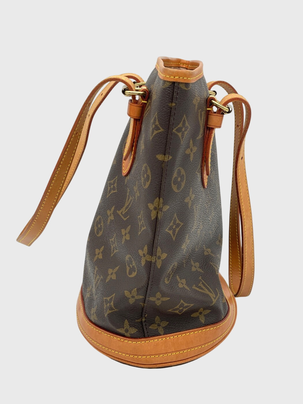 Louis Vuitton Vintage Bucket PM Schultertasche Braun - Image 6