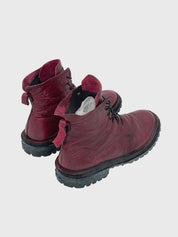 MoMa Used-Look Ankle Boot EU 38 Rot