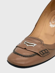 Tod's Leather Pump EU 38 Braun - Image 6
